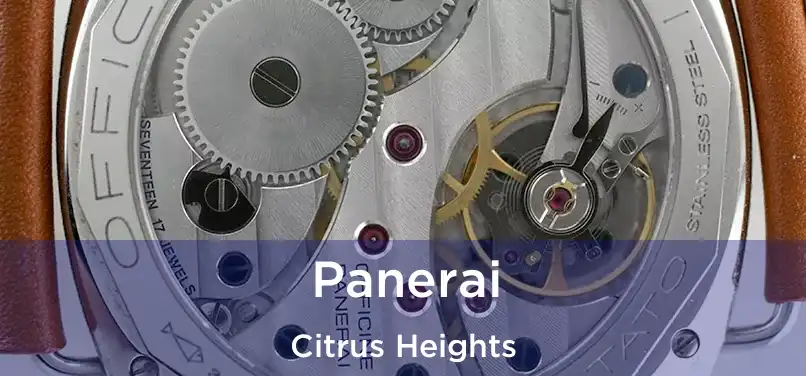 Panerai Citrus Heights